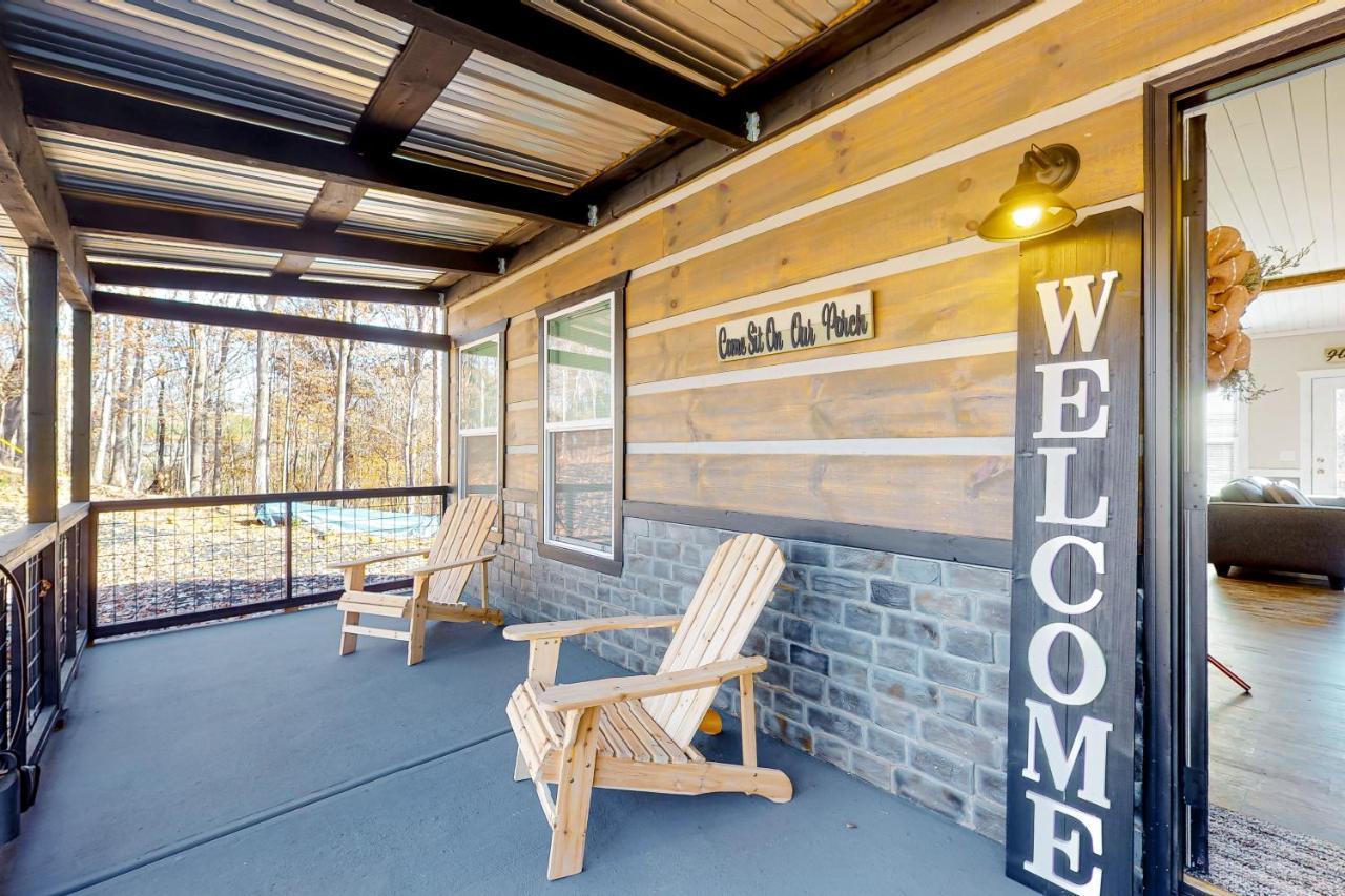 Вилла Rustic Mountain Cabin Эллиджей Экстерьер фото